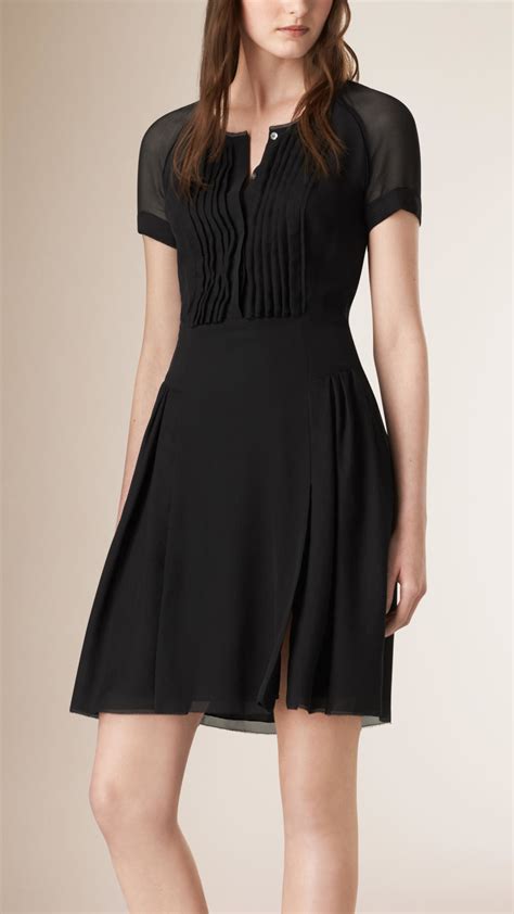 burberry black gown|Burberry dress price.